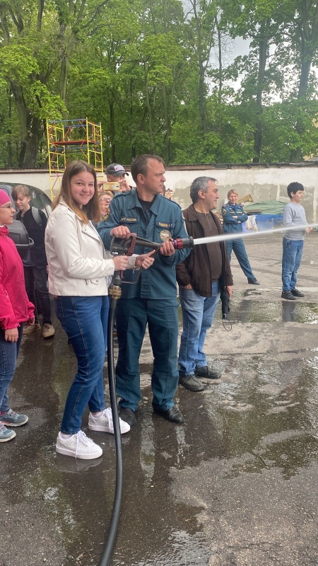 Экскурсия в 19 пожарно-спасательную часть Северного округа