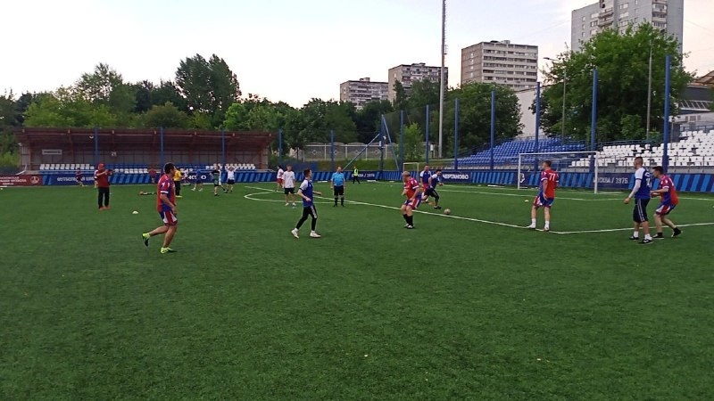 В Москве прошел турнир по мини-футболу среди пожарных и спасателей