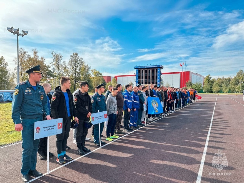 Определили победителей XII Чемпионата города Москвы по пожарно-спасательному спорту среди представителей добровольной пожарной охраны